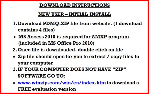 Download Instructions-New User